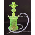 Más Popular cachimba de cristal de colores con luz Led